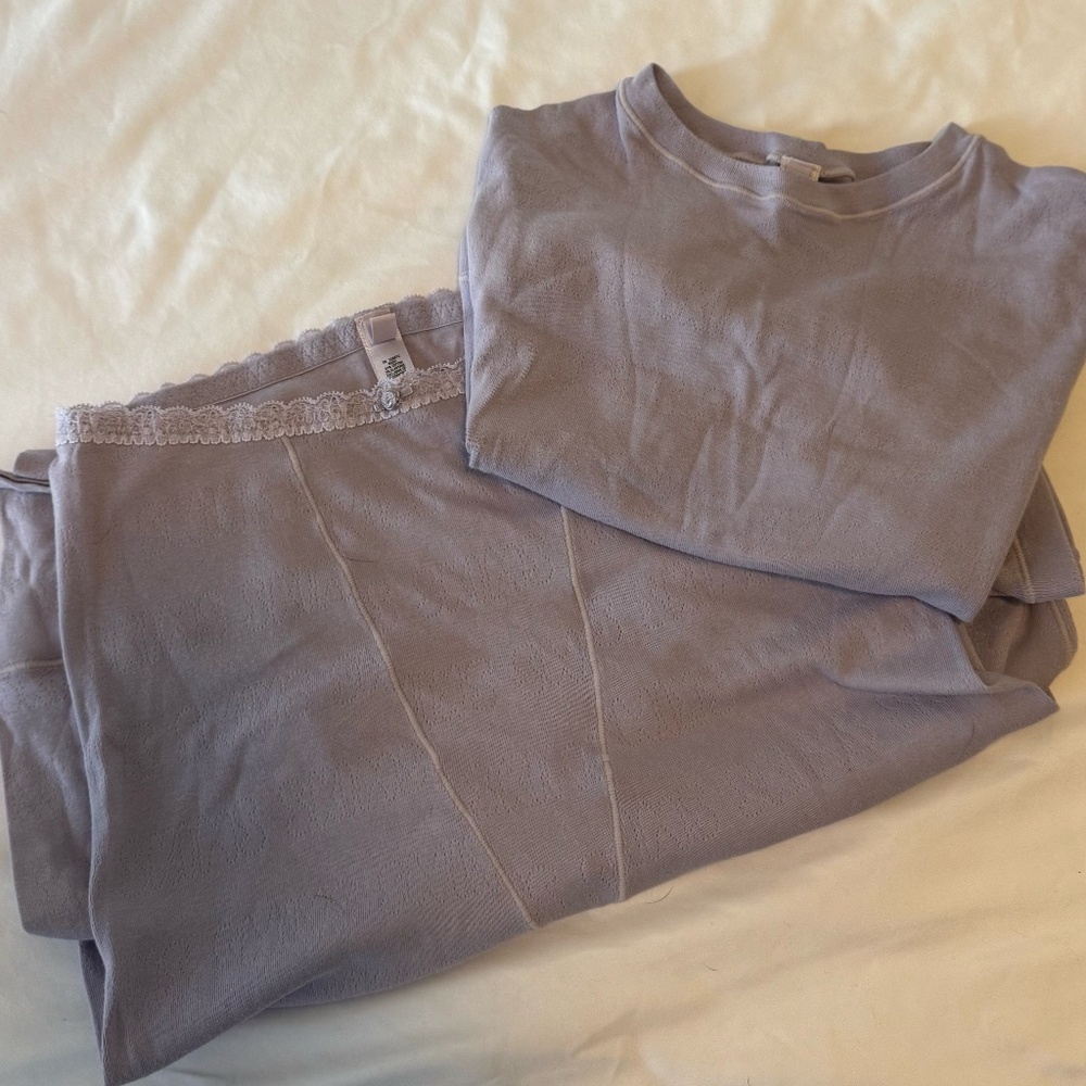 SKIMS Logo Sleep Set - Lilac (M)